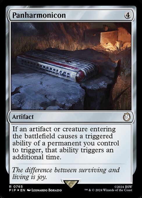 Panharmonicon · Fallout 765/1068