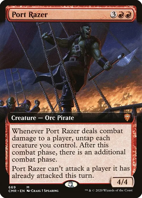 Port Razer · Commander Legends 669/718