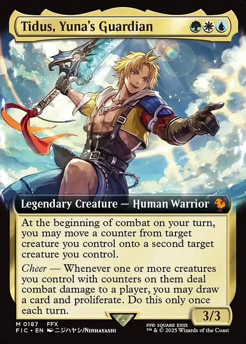Tidus, Yuna's Guardian · Final Fantasy Commander 187/486