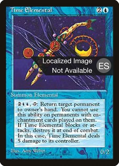 Time Elemental · Fourth Edition Foreign Black Border 108/378