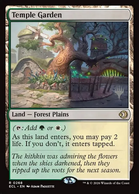Temple Garden · Lorwyn Eclipsed Promos 268p/87