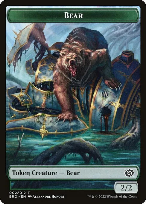 Bear · The Brothers' War Tokens 2/12