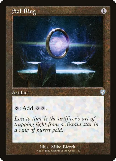 Sol Ring · The Brothers' War Commander 160/209