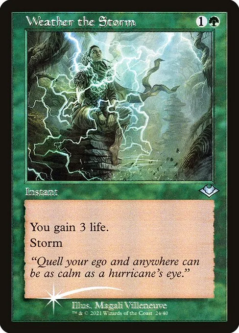 Weather the Storm · Modern Horizons 1 Timeshifts 24/40