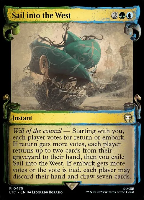 Sail into the West · Tales of Middle-earth Commander 475/591
