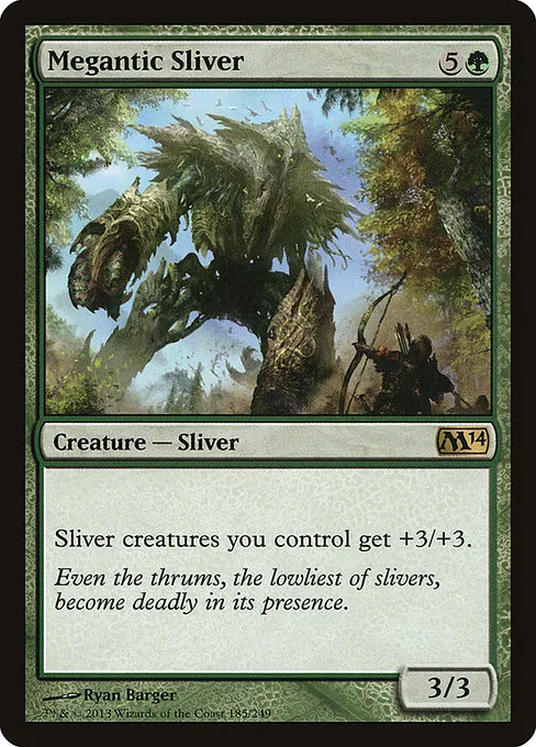 Megantic Sliver · Magic 2014 185/249