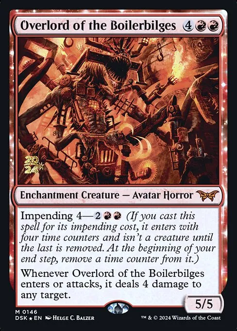 Overlord of the Boilerbilges · Duskmourn: House of Horror Promos 146s/160