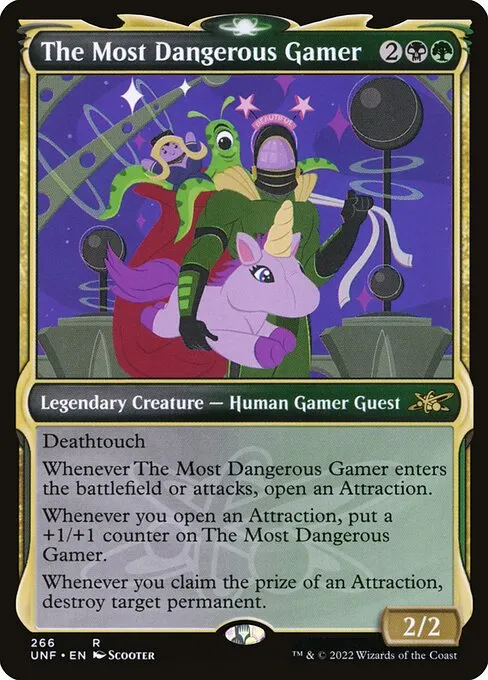 The Most Dangerous Gamer · Unfinity 266/639