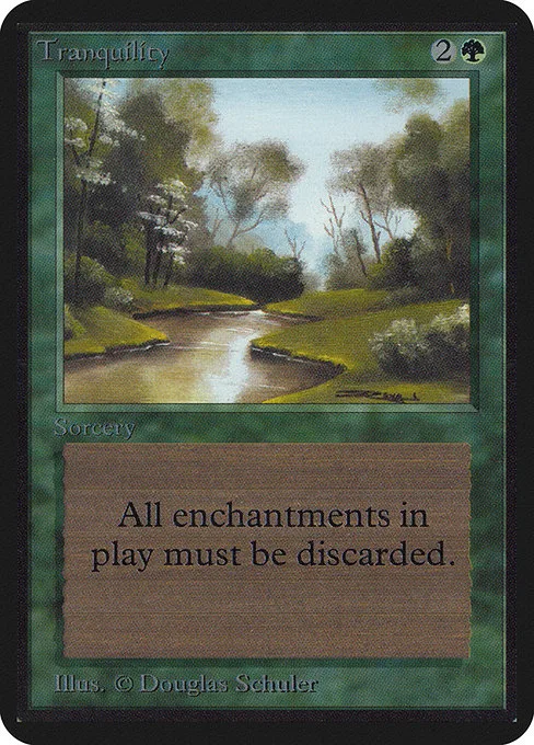 Tranquility · Limited Edition Alpha 220/295