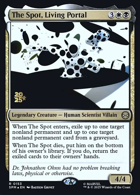 The Spot, Living Portal · Marvel's Spider-Man Promos 153s/68