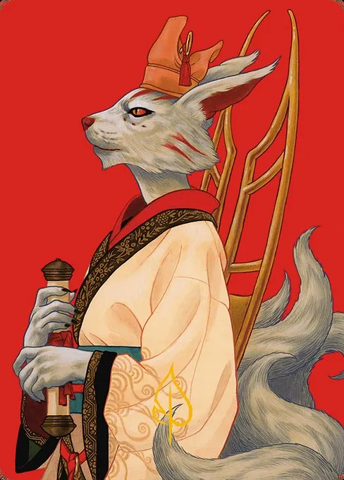 Pearl-Ear, Imperial Advisor // Pearl-Ear, Imperial Advisor · Modern Horizons 3 Art Series 45/54