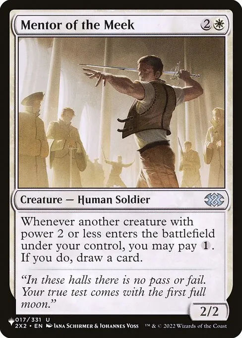 Mentor of the Meek · The List 2X2-17/5050