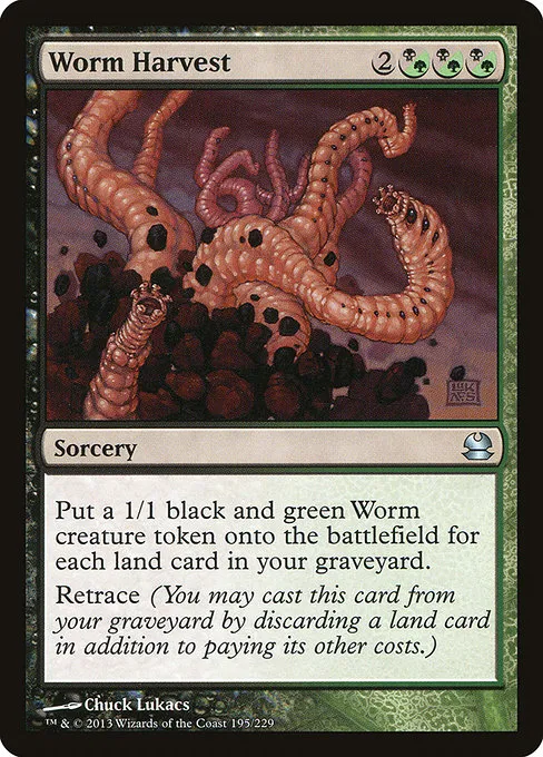 Worm Harvest · Modern Masters 195/229