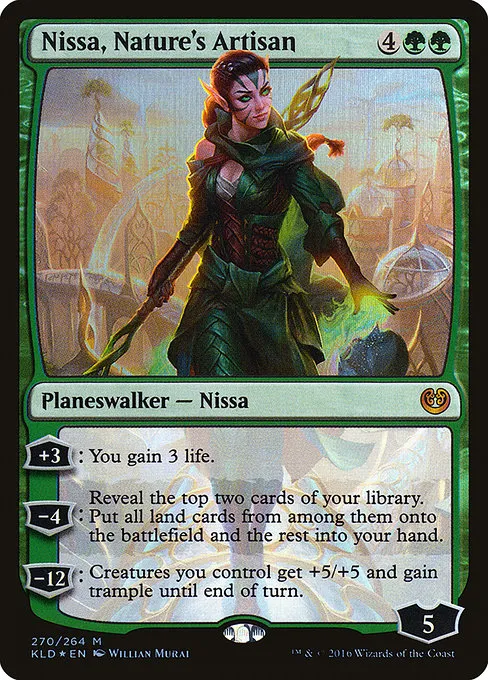Nissa, Nature's Artisan · Kaladesh 270/278