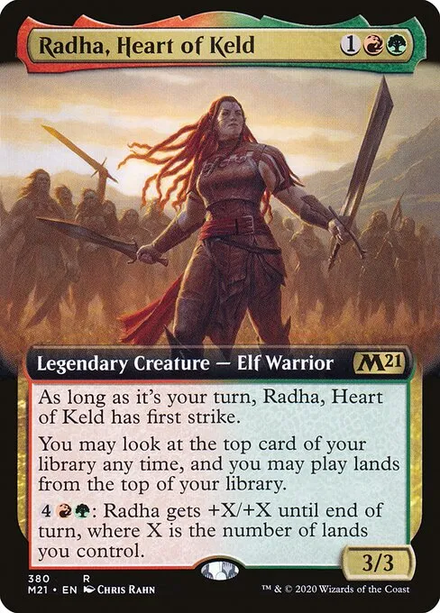 Radha, Heart of Keld · Core Set 2021 380/397