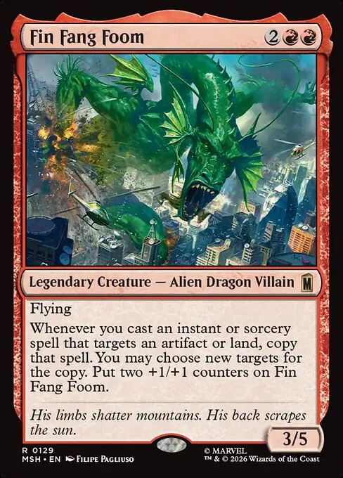 Fin Fang Foom · Marvel Super Heroes 129/24