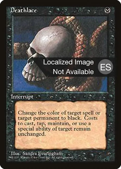 Deathlace · Fourth Edition Foreign Black Border 131/378
