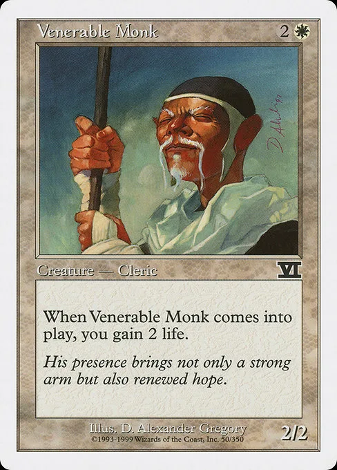 Venerable Monk · Classic Sixth Edition 50/351
