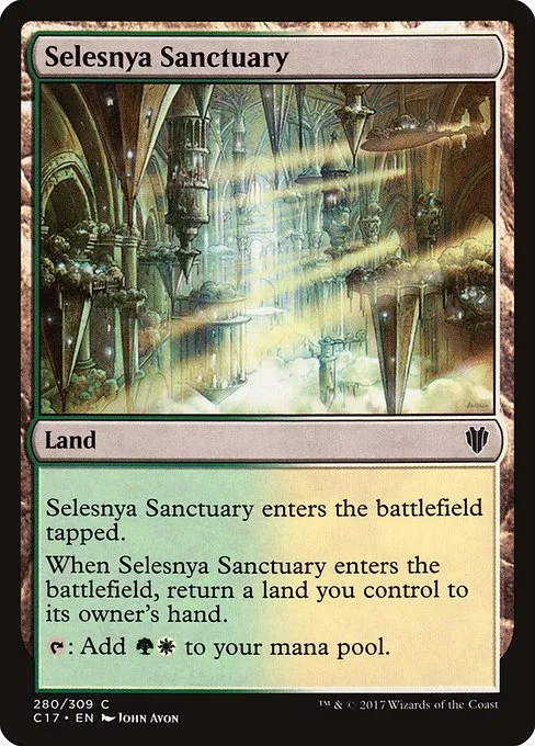 Selesnya Sanctuary · Commander 2017 280/309