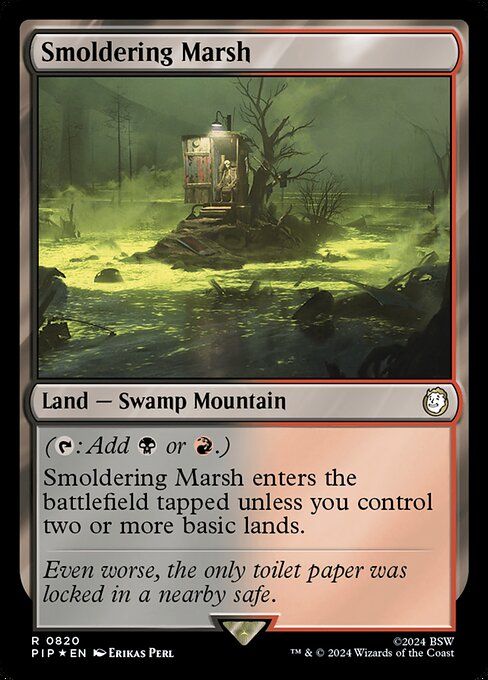 Smoldering Marsh · Fallout 820/1068