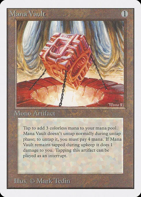 Mana Vault · Unlimited Edition 260/302