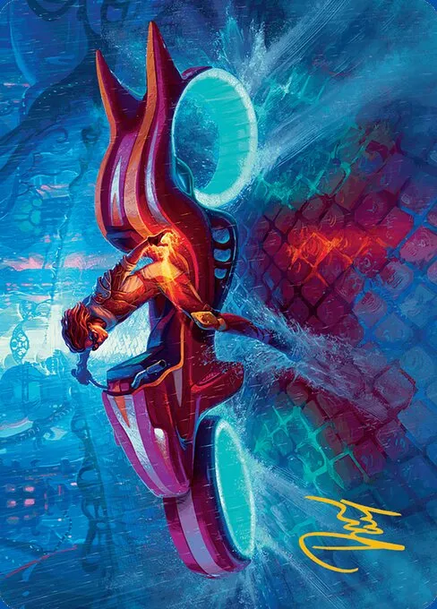 Chandra, Spark Hunter // Chandra, Spark Hunter · Aetherdrift Art Series 20/54