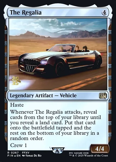 The Regalia · Final Fantasy Promos 267s/94