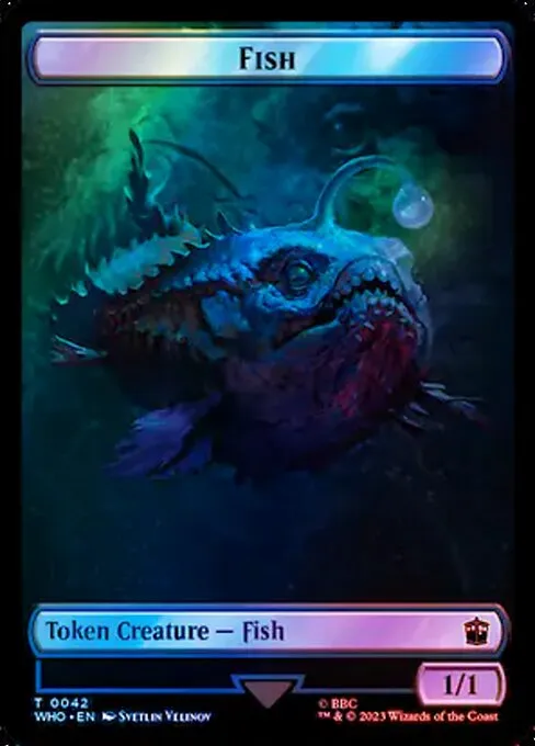 Fish · Doctor Who Tokens 42/64