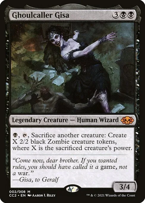 Ghoulcaller Gisa · Commander Collection: Black 2/9