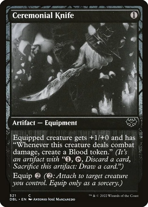 Ceremonial Knife · Innistrad: Double Feature 521/535