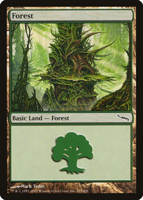Forest · Mirrodin 303/306