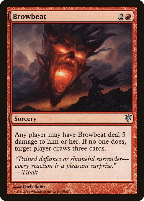 Browbeat · Duel Decks: Sorin vs. Tibalt 66/80