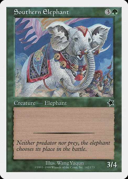 Southern Elephant · Starter 1999 142/173