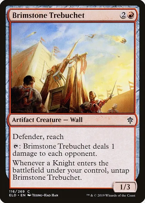 Brimstone Trebuchet · Throne of Eldraine 116/398