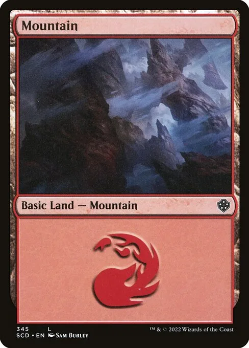 Mountain · Starter Commander Decks 345/352