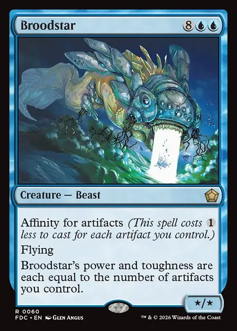 Broodstar · Foundations Commander 60/3