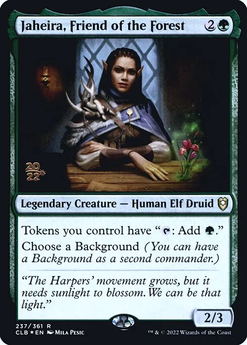 Jaheira, Friend of the Forest · Battle for Baldur's Gate Promos 237s/104