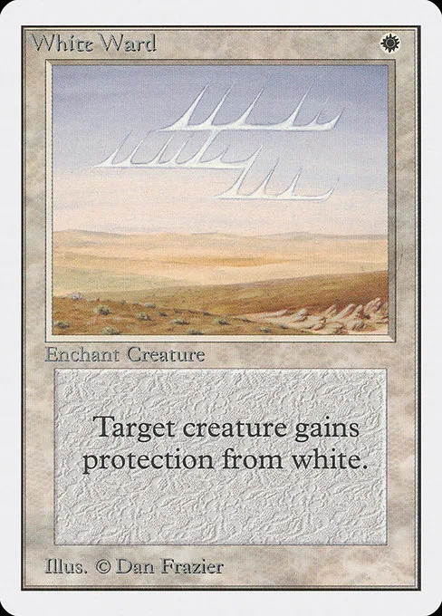 White Ward · Unlimited Edition 45/302
