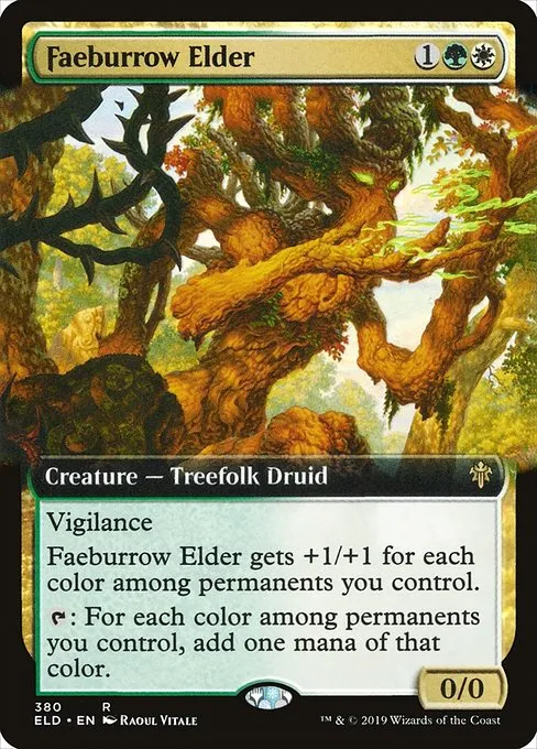 Faeburrow Elder · Throne of Eldraine 380/398