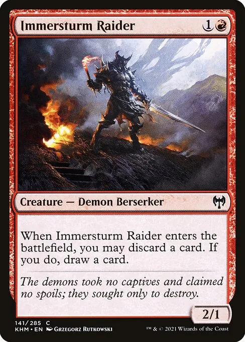 Immersturm Raider · Kaldheim 141/425