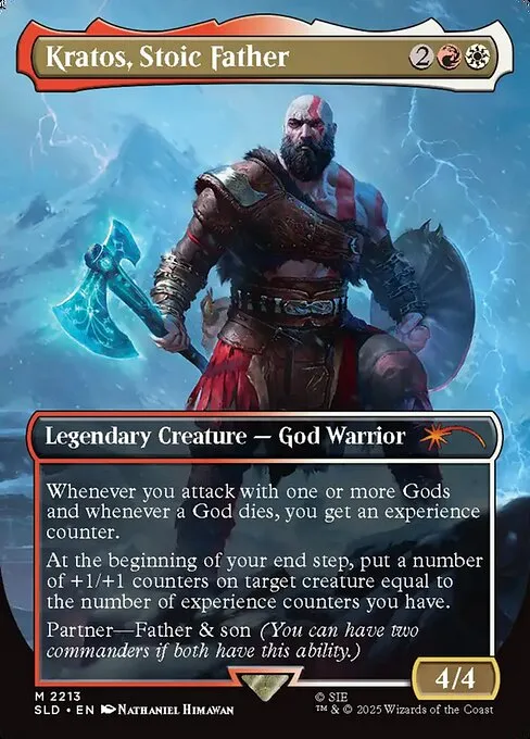 Kratos, Stoic Father · Secret Lair Drop 2213/2547