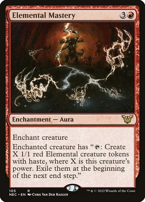 Elemental Mastery · Neon Dynasty Commander 105/179