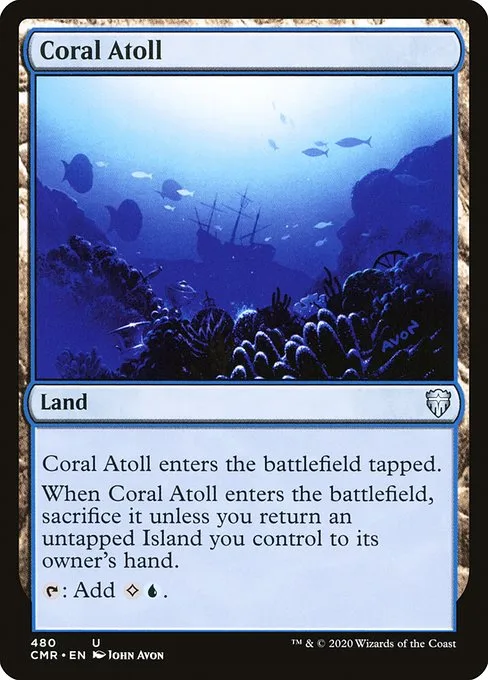Coral Atoll · Commander Legends 480/718