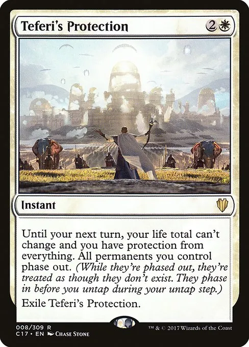 Teferi's Protection · Commander 2017 8/309