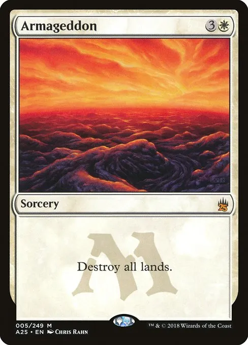 Armageddon · Masters 25 5/249