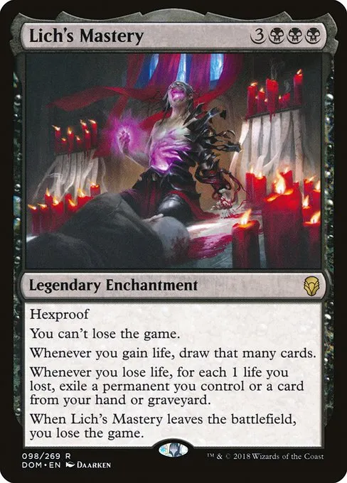 Lich's Mastery · Dominaria 98/280