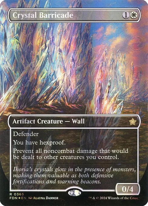 Crystal Barricade · Foundations 365/771