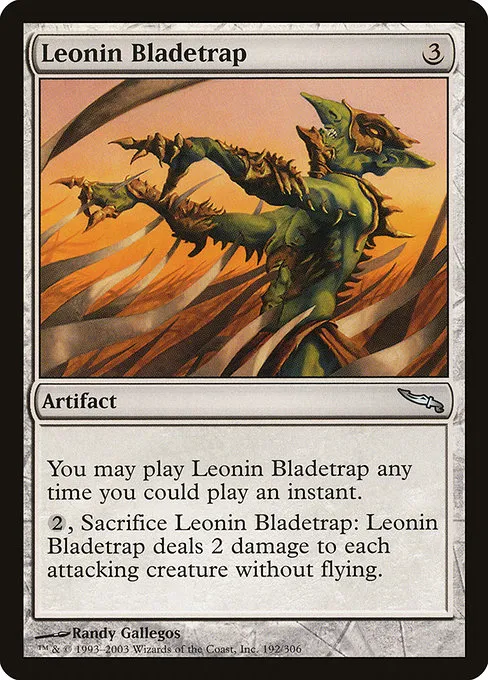 Leonin Bladetrap · Mirrodin 192/306