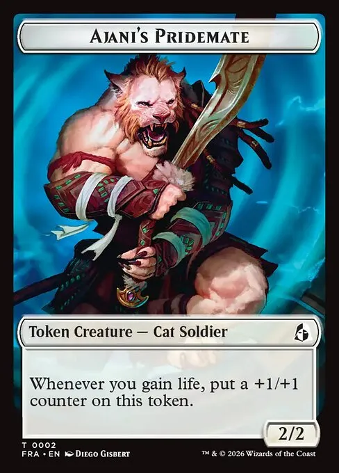 Ajani's Pridemate · Reality Fracture Tokens 2/1