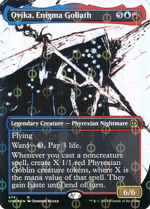 Ovika, Enigma Goliath · Phyrexia: All Will Be One 474/479